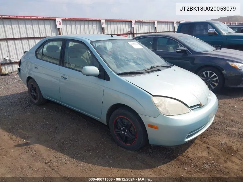 JT2BK18U020053079 2002 Toyota Prius