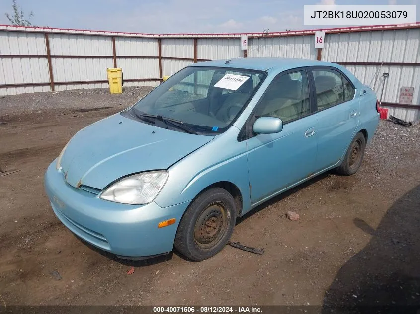 JT2BK18U020053079 2002 Toyota Prius