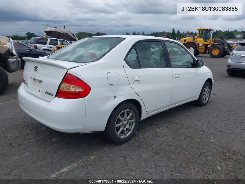 2003 Toyota Prius VIN: JT2BK18U130083886 Lot: 40179881