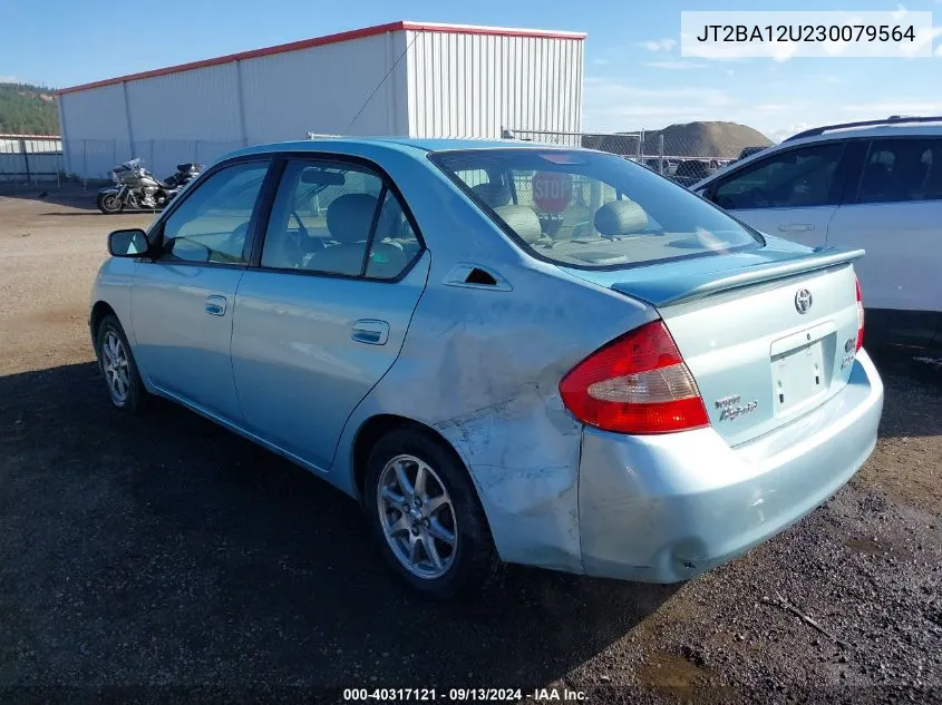 2003 Toyota Prius VIN: JT2BA12U230079564 Lot: 40317121