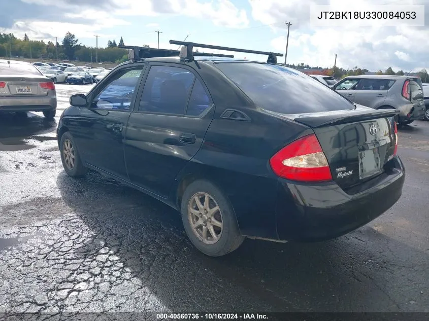 2003 Toyota Prius VIN: JT2BK18U330084053 Lot: 40560736