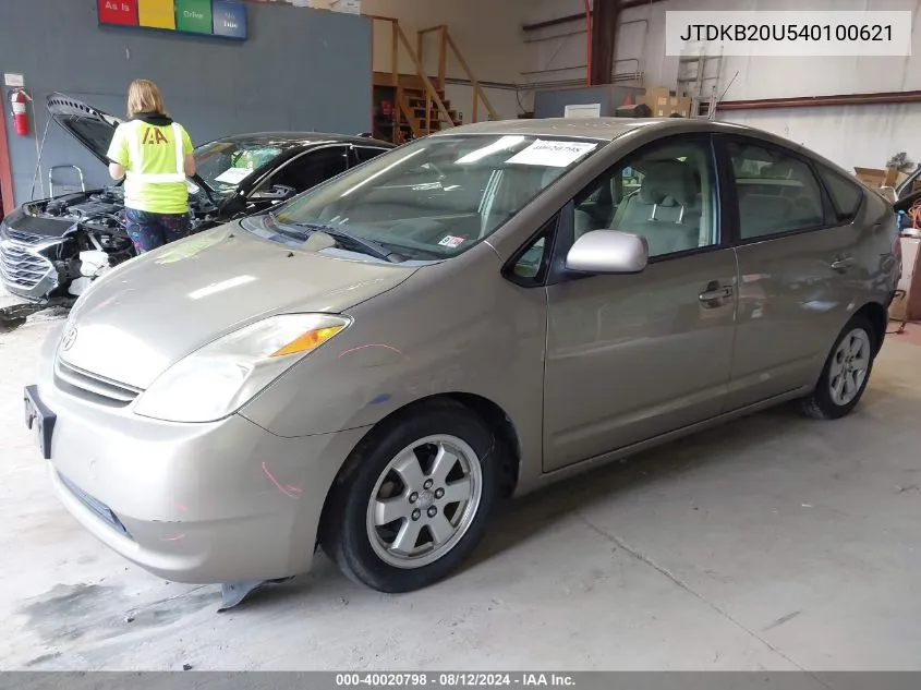 JTDKB20U540100621 2004 Toyota Prius