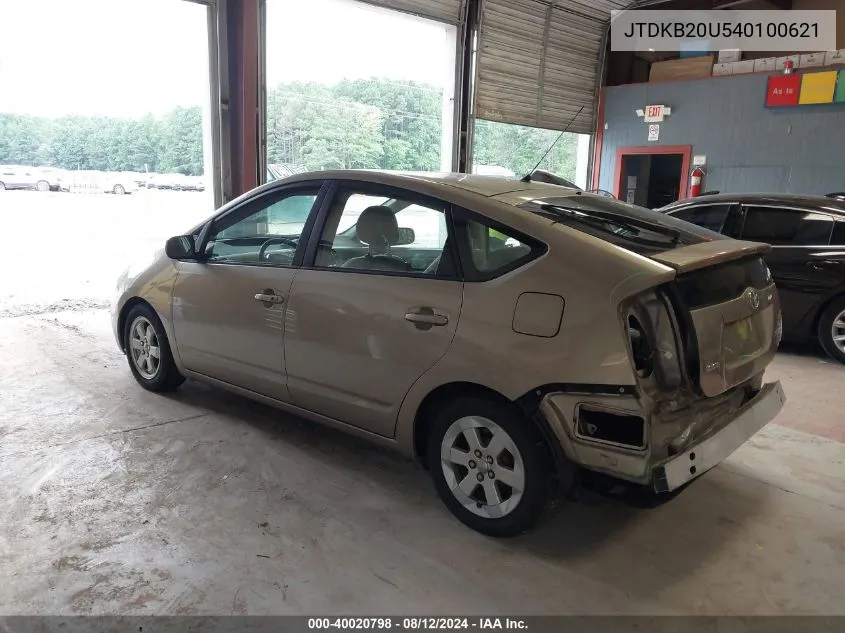 JTDKB20U540100621 2004 Toyota Prius