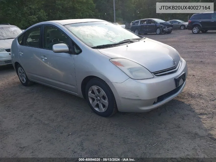 JTDKB20UX40027164 2004 Toyota Prius