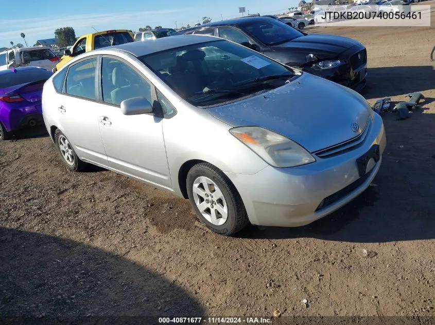 JTDKB20U740056461 2004 Toyota Prius