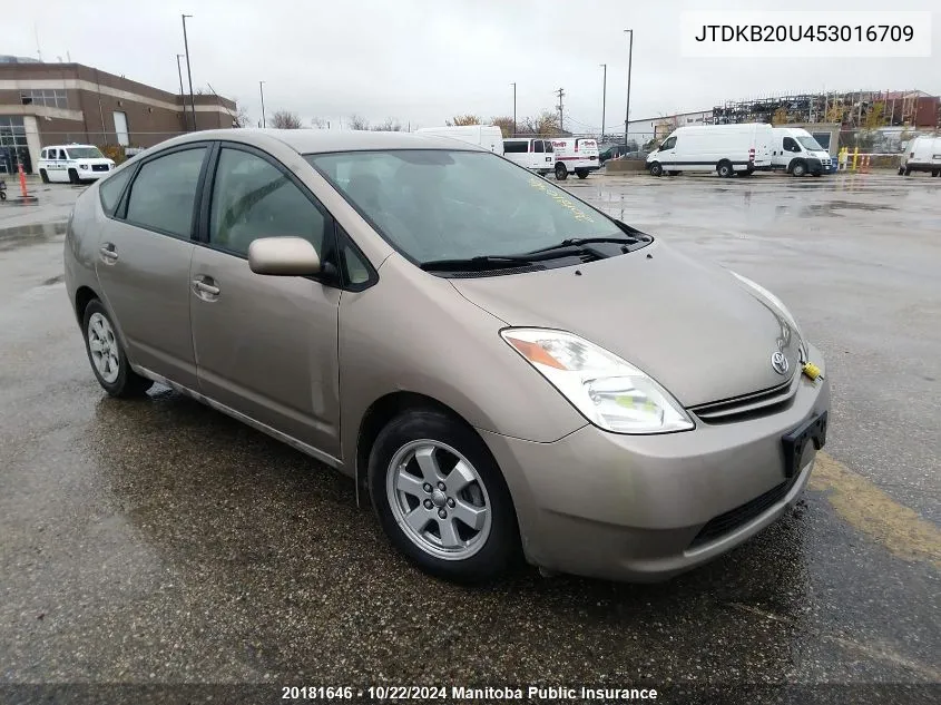 JTDKB20U453016709 2005 Toyota Prius