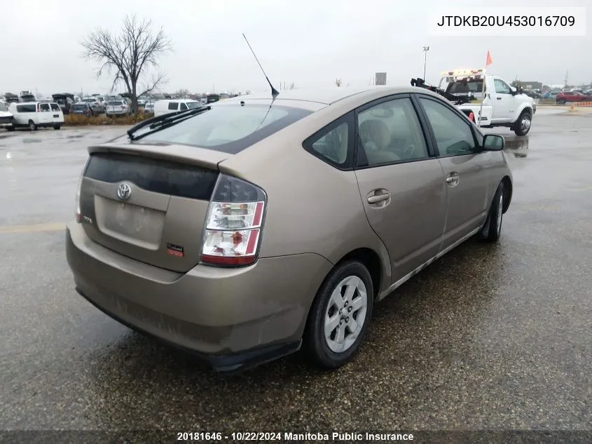 JTDKB20U453016709 2005 Toyota Prius