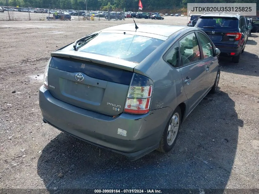 2005 Toyota Prius VIN: JTDKB20U353125825 Lot: 39959164