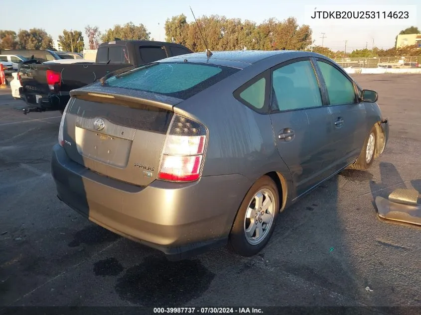 2005 Toyota Prius VIN: JTDKB20U253114623 Lot: 39987737