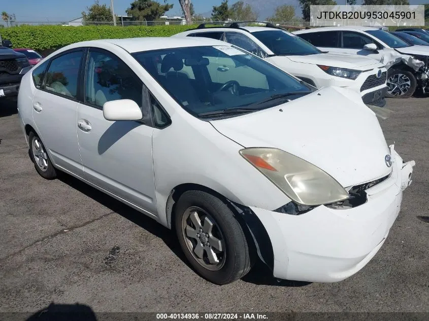 2005 Toyota Prius VIN: JTDKB20U953045901 Lot: 40134936