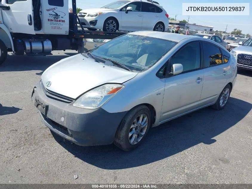 2005 Toyota Prius VIN: JTDKB20U650129837 Lot: 40181035