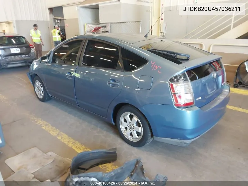 JTDKB20U457036211 2005 Toyota Prius