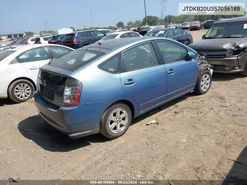 JTDKB20U357056188 2005 Toyota Prius