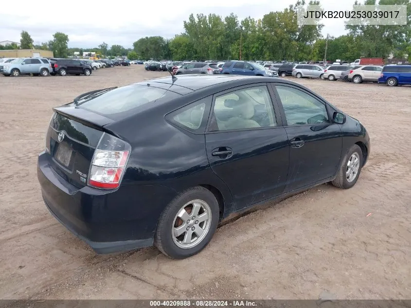 JTDKB20U253039017 2005 Toyota Prius