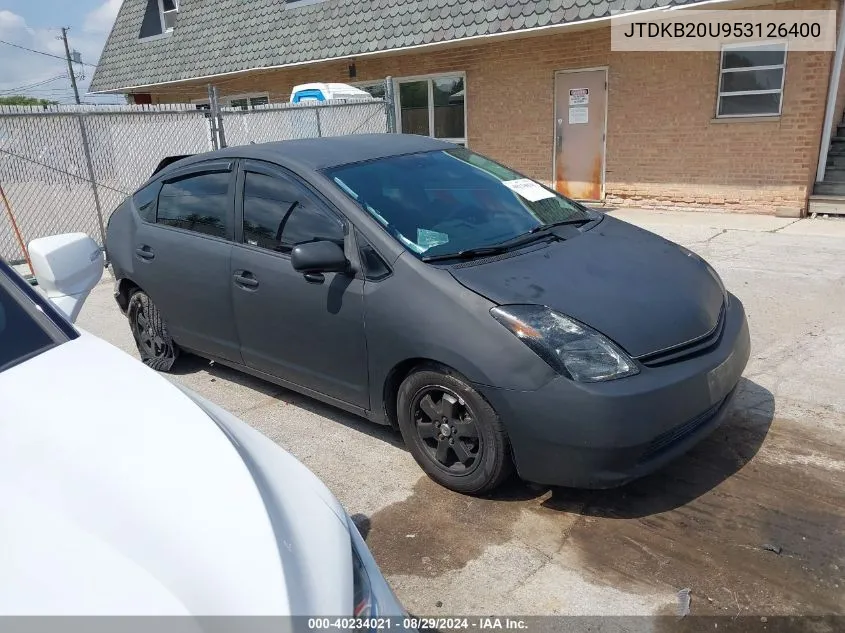 JTDKB20U953126400 2005 Toyota Prius