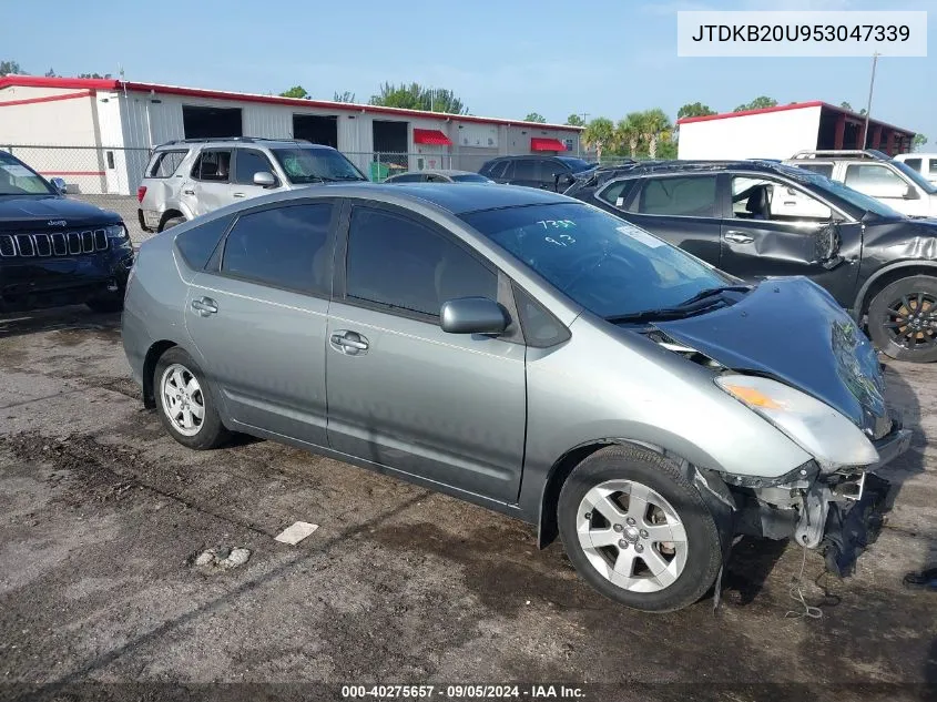 2005 Toyota Prius VIN: JTDKB20U953047339 Lot: 40275657