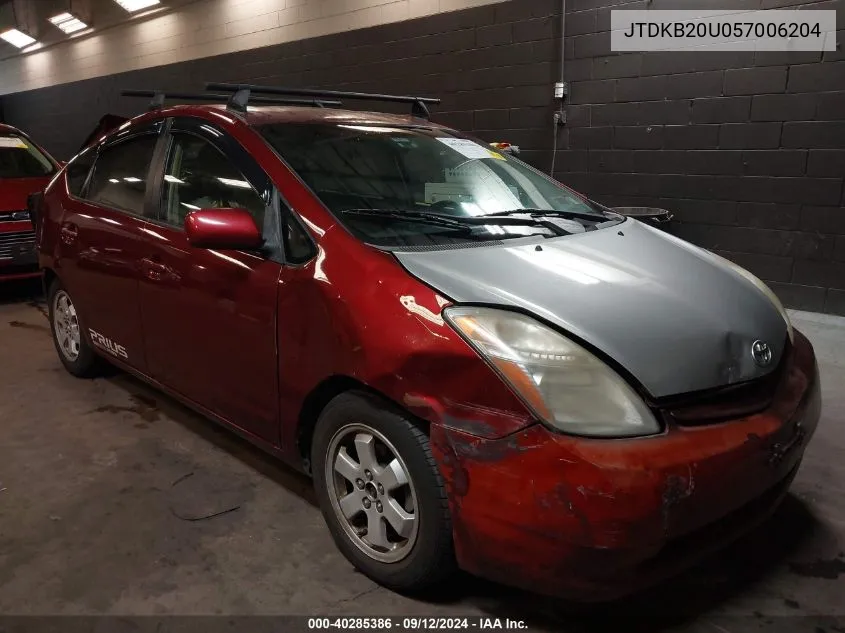 JTDKB20U057006204 2005 Toyota Prius