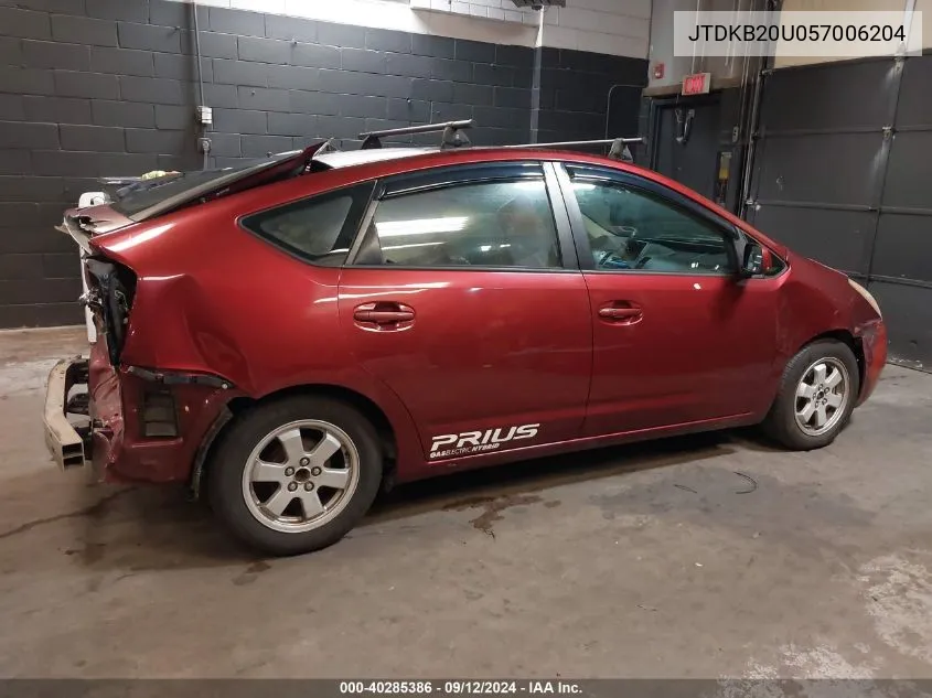 JTDKB20U057006204 2005 Toyota Prius