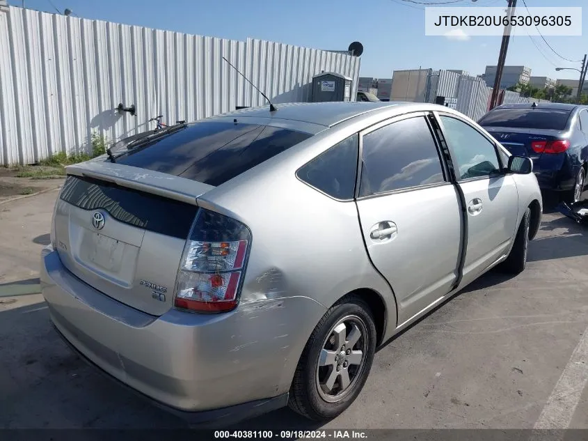 JTDKB20U653096305 2005 Toyota Prius