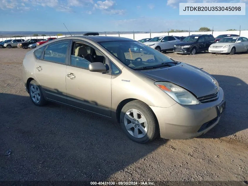 JTDKB20U353045098 2005 Toyota Prius