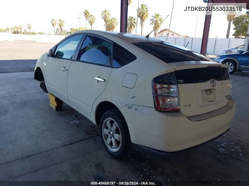 JTDKB20U553033518 2005 Toyota Prius