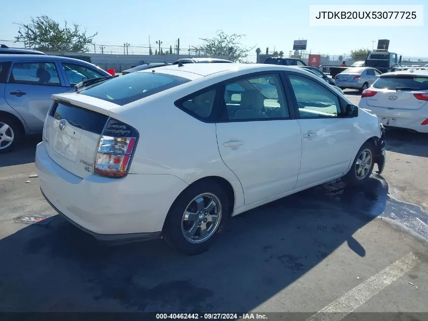 JTDKB20UX53077725 2005 Toyota Prius