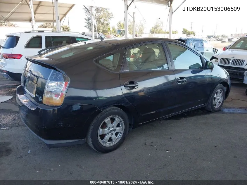 2005 Toyota Prius VIN: JTDKB20U153006509 Lot: 40487613