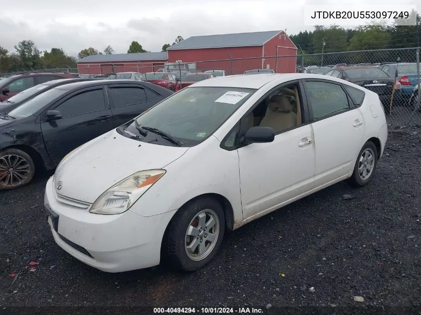 JTDKB20U553097249 2005 Toyota Prius