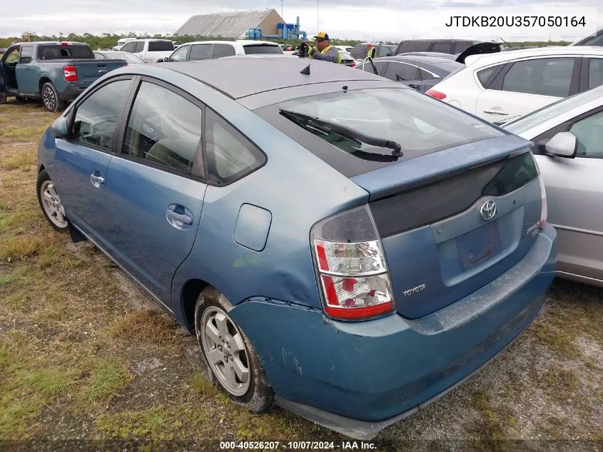 2005 Toyota Prius VIN: JTDKB20U357050164 Lot: 40526207