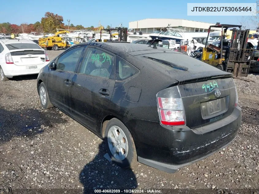 2005 Toyota Prius VIN: JTDKB22U753065464 Lot: 40682089