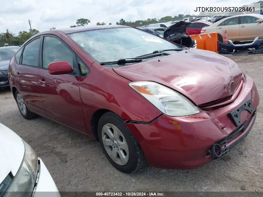 JTDKB20U957028461 2005 Toyota Prius