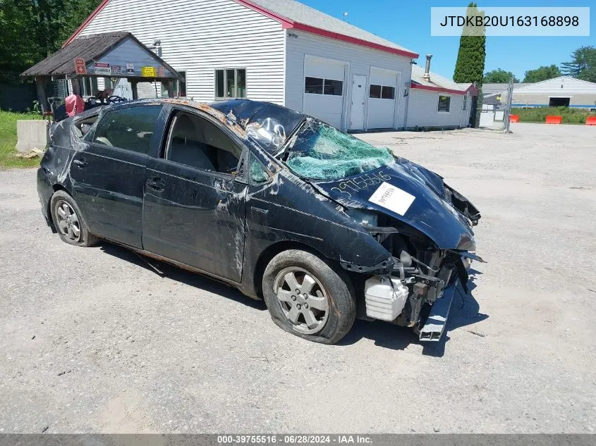 2006 Toyota Prius VIN: JTDKB20U163168898 Lot: 39755516