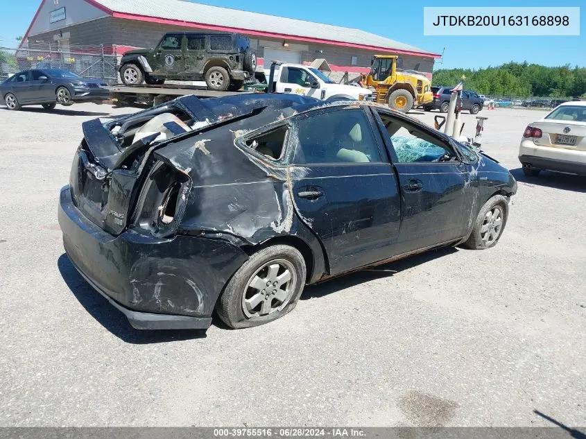 2006 Toyota Prius VIN: JTDKB20U163168898 Lot: 39755516