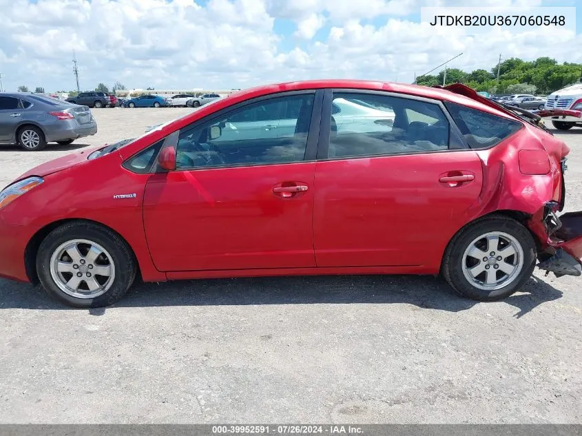 JTDKB20U367060548 2006 Toyota Prius