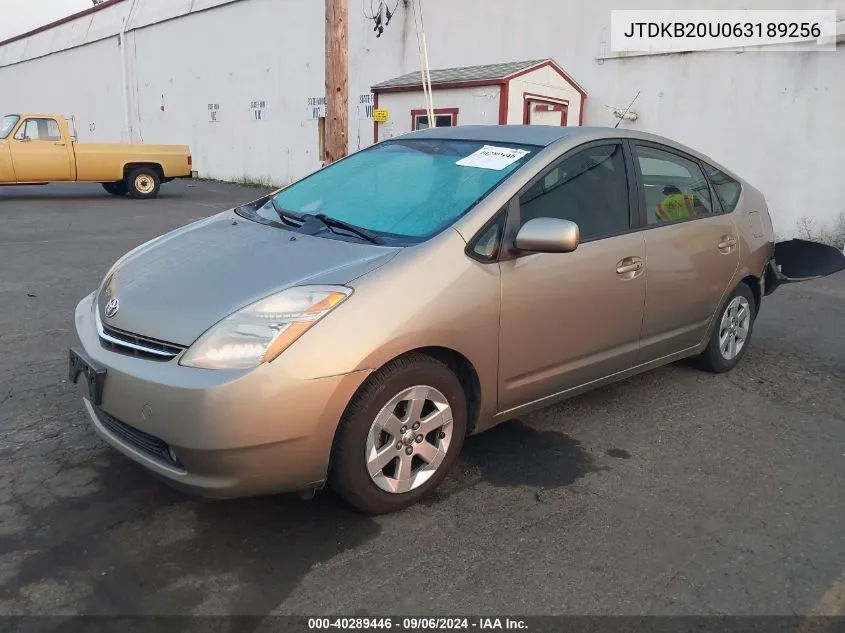 JTDKB20U063189256 2006 Toyota Prius