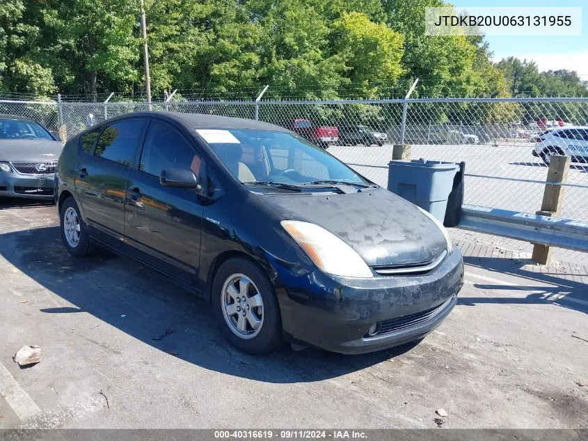 JTDKB20U063131955 2006 Toyota Prius