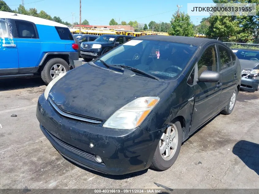 JTDKB20U063131955 2006 Toyota Prius