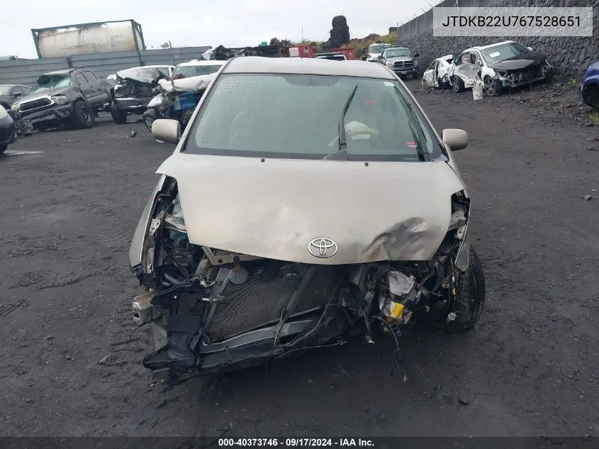 JTDKB22U767528651 2006 Toyota Prius