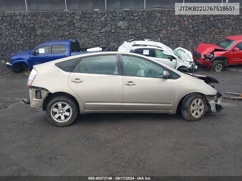 JTDKB22U767528651 2006 Toyota Prius