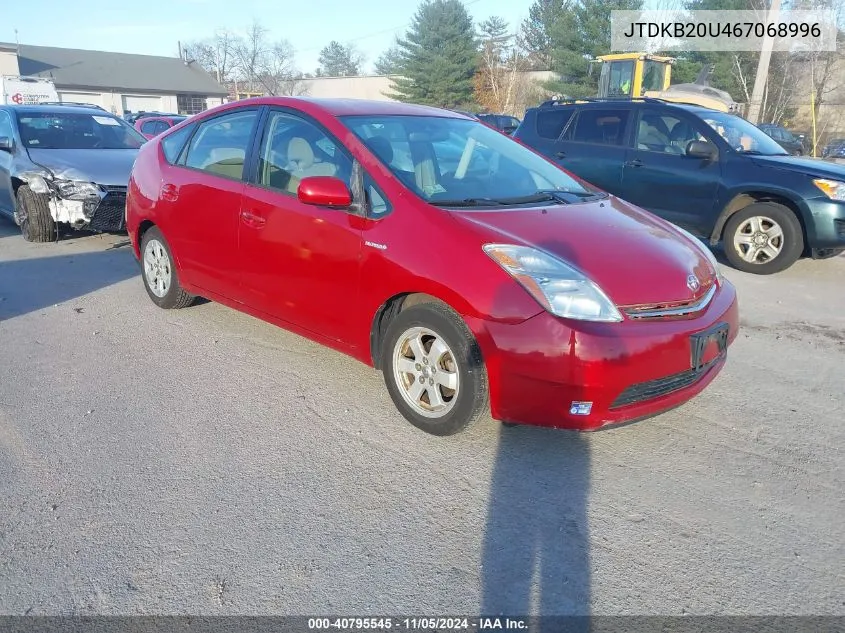 2006 Toyota Prius VIN: JTDKB20U467068996 Lot: 40795545