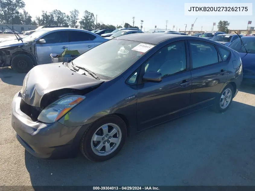 JTDKB20U273262175 2007 Toyota Prius