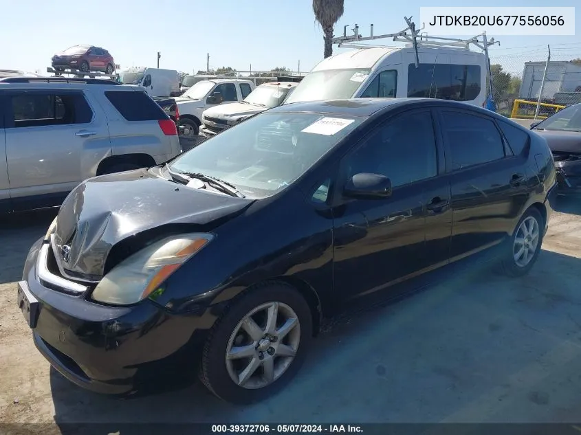 JTDKB20U677556056 2007 Toyota Prius Touring