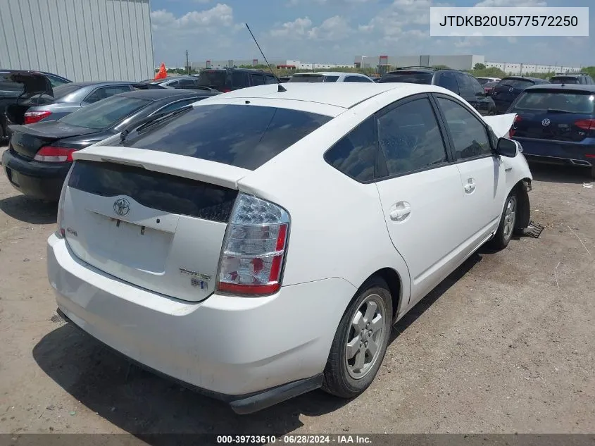 JTDKB20U577572250 2007 Toyota Prius