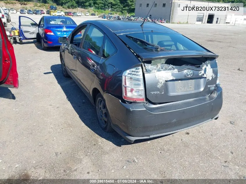 2007 Toyota Prius Touring VIN: JTDKB20UX73231420 Lot: 39815450