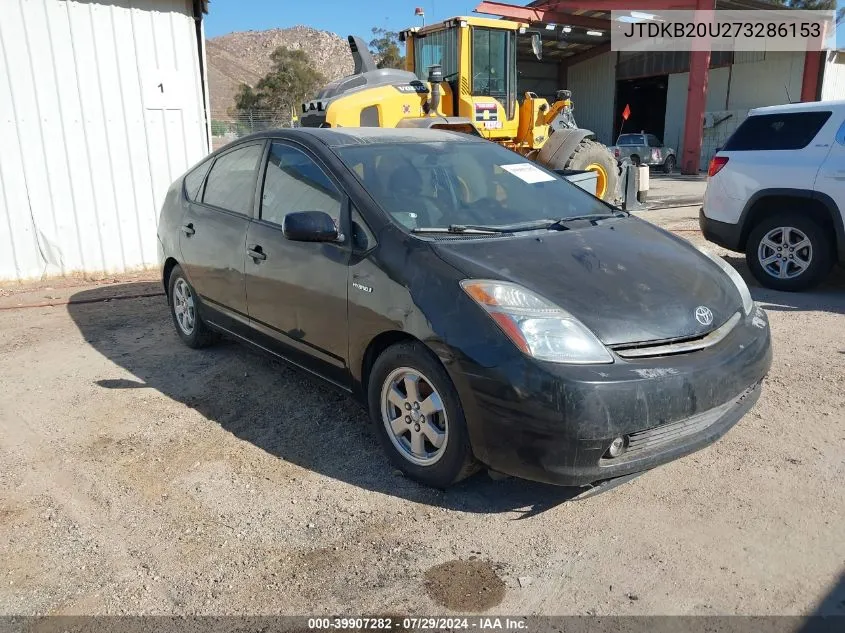 2007 Toyota Prius VIN: JTDKB20U273286153 Lot: 39907282