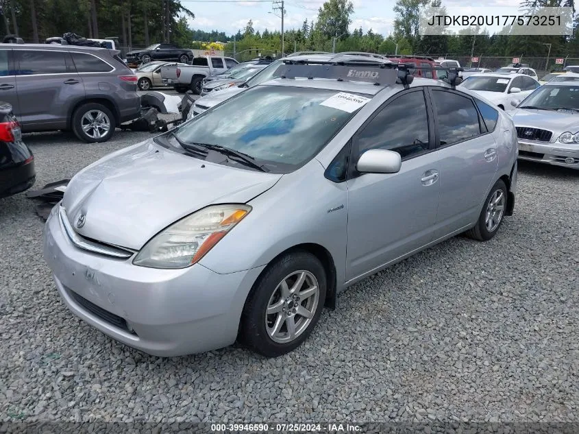 JTDKB20U177573251 2007 Toyota Prius