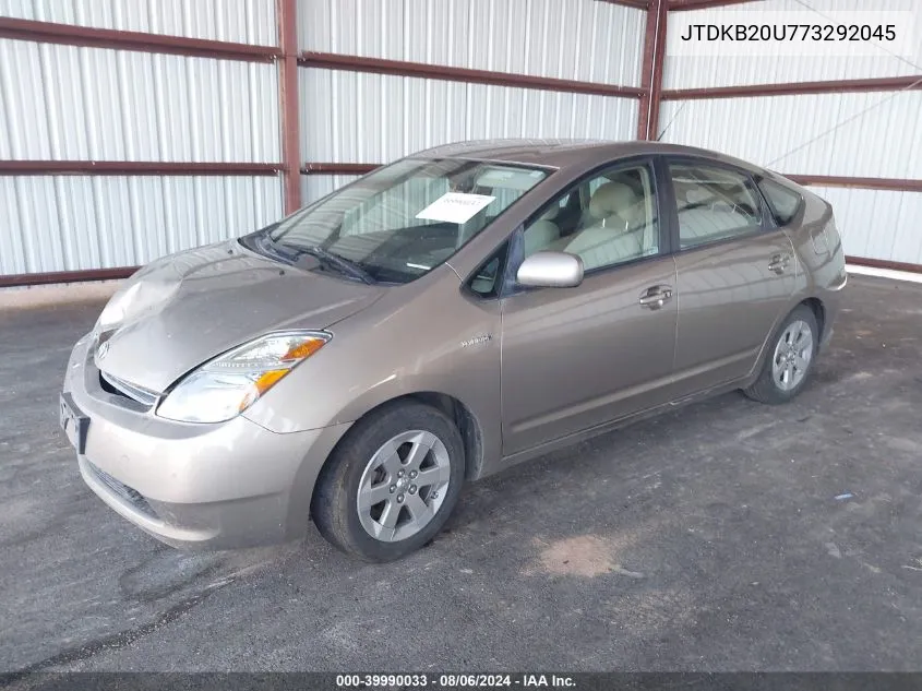 JTDKB20U773292045 2007 Toyota Prius