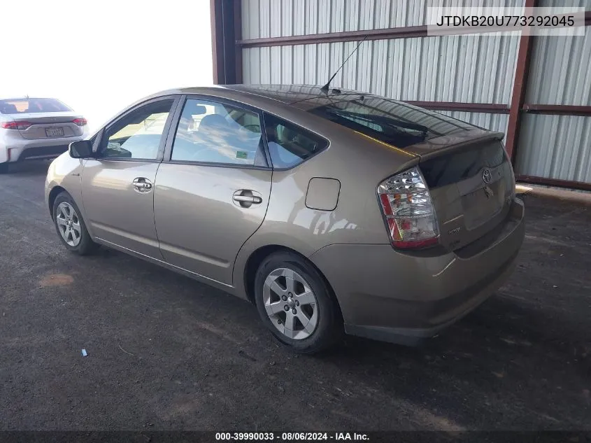 2007 Toyota Prius VIN: JTDKB20U773292045 Lot: 39990033