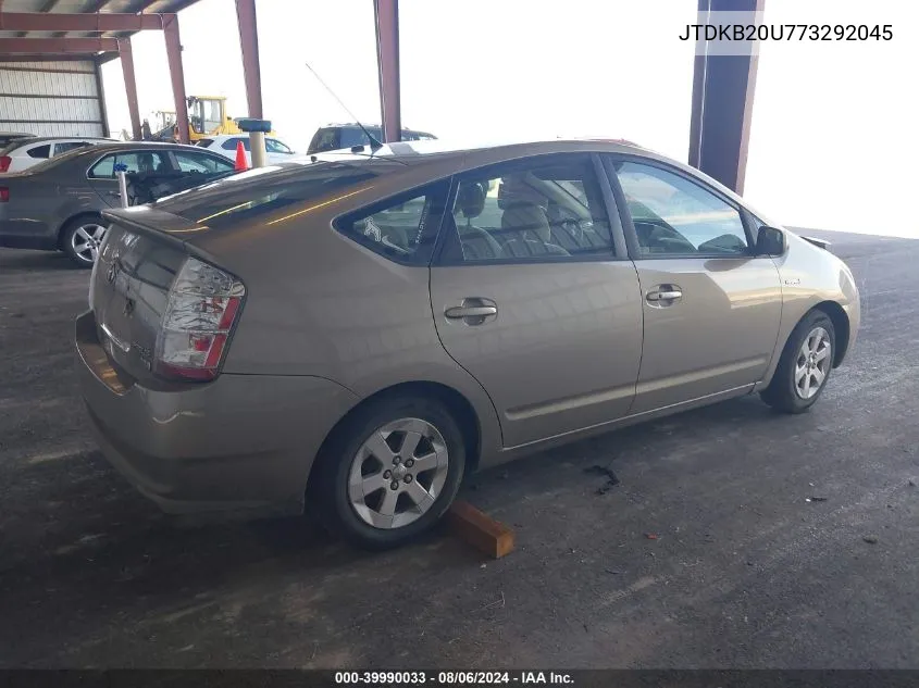 JTDKB20U773292045 2007 Toyota Prius