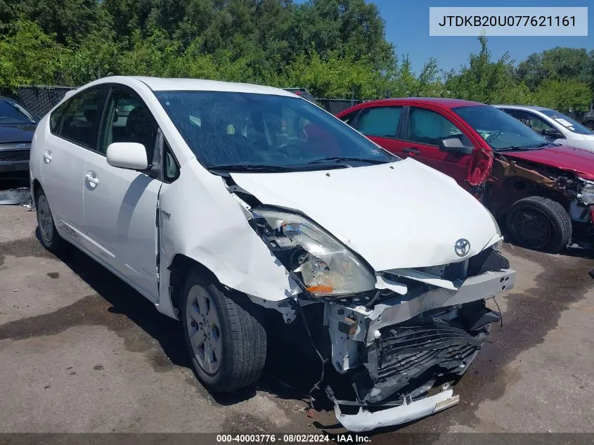 JTDKB20U077621161 2007 Toyota Prius